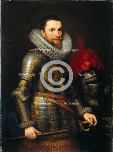 Portrait of Ambrosio Spinola (1569-1630), 1609. Artist: Mierevelt, Michiel Jansz. van (1566-1641)