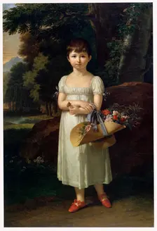 Portrait of Amelia Oginski late 18th or early 19th century. Artist: Francois-Xavier Fabre