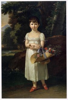 Portrait of Amelia Oginski late 18th or early 19th century. Artist: Francois-Xavier Fabre