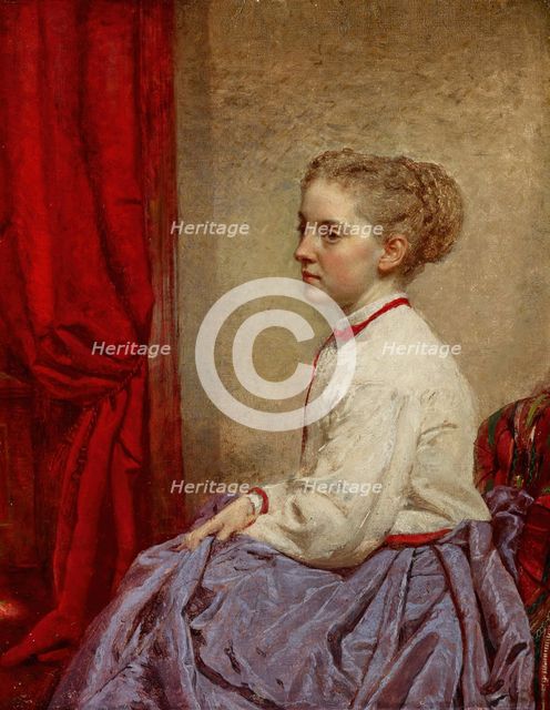 Portrait of Amelia G. Studley, date unknown. Creator: Joseph Oriel Eaton.