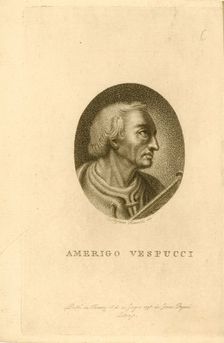 Portrait of Amerigo Vespucci, 1798. Creator: Anonymous
