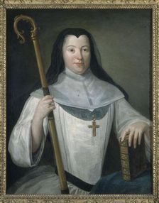 Portrait of an Abbess (of the House of Bourbon?), between 1701 and 1800. Creator: Unknown