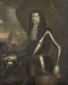 Portrait of an Admiral, probably Willem van Ewijck, c.1680. Creator: Anon