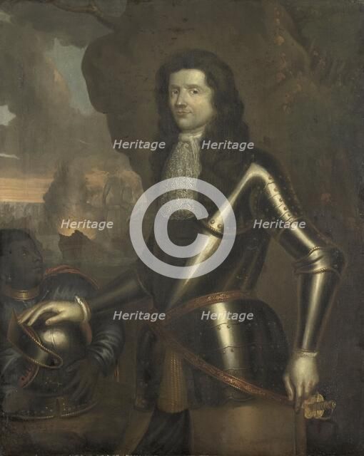 Portrait of an Admiral, probably Willem van Ewijck, c.1680. Creator: Anon.