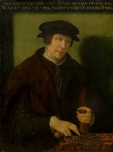 Portrait of an Almoner of Antwerp, 1542. Creator: Antwerp 16th Century