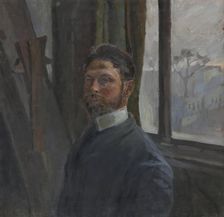 Portrait of an Artist, 1905. Creator: Stepan Yaremich