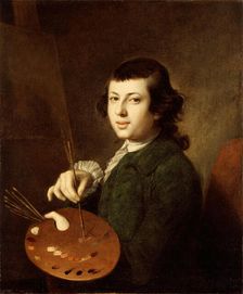 Portrait of an Artist, c1765. Creator: Henry Benbridge