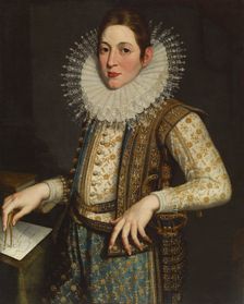 Portrait of an Architect, 1582-1585. Creator: Scipione Pulzone