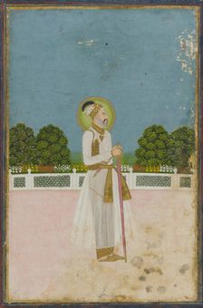 Portrait of an emperor, Mughal dynasty, 18th century. Creator: Unknown