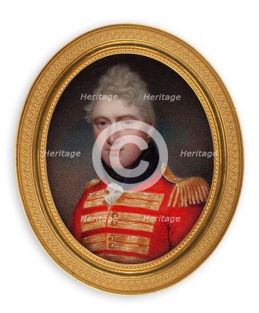 Portrait of an English officer, 1786-1845. Creator: William John Thomson.