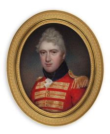 Portrait of an English officer, 1786-1845. Creator: William John Thomson