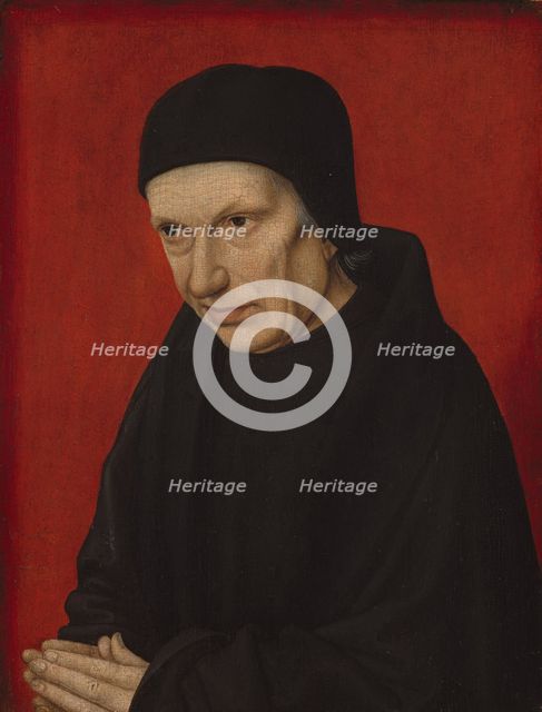 Portrait of an Ecclesiastic, c. 1480. Creator: Unknown.