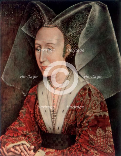 'Portrait of an Elderly Woman', 1420-1460 (1927). Artist: Rogier Van der Weyden