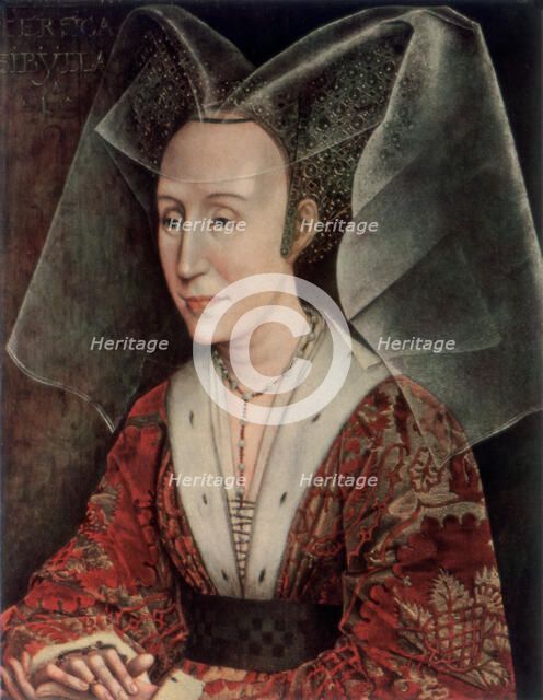 'Portrait of an Elderly Woman', 1420-1460 (1927). Artist: Rogier Van der Weyden