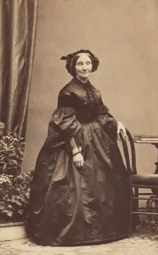 Portrait of an Elderly Woman, 1862-1864. Creator: Disdéri & Cie.