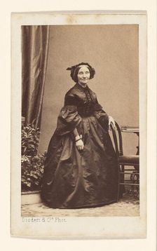 Portrait of an Elderly Woman, 1862-1864. Creator: Disdéri & Cie.