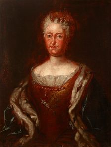 Portrait of an Elderly Woman (Maria Josepha 1699-1757?), 18th century. Creator: Unknown