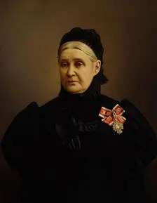 Portrait of an Elderly Woman, Maria Novosiltseva, 1902. Creator: Pyotr Petrovich Zabolotsky