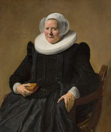 Portrait of an Elderly Lady, 1633. Creator: Frans Hals