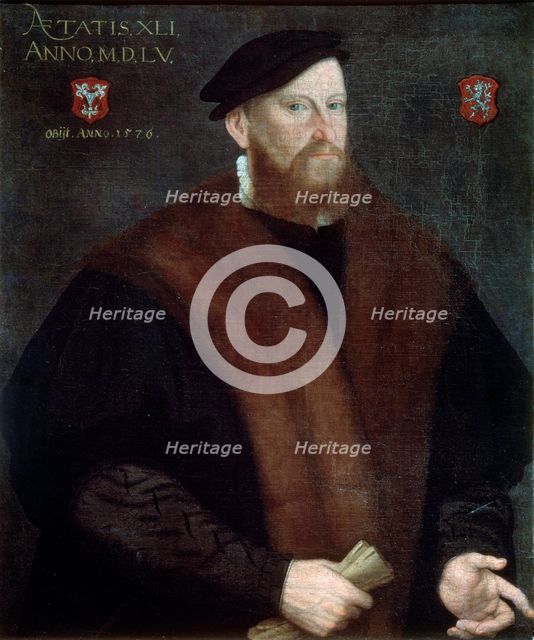 'Portrait of an Elderly Man', 1576. Artist: French Master