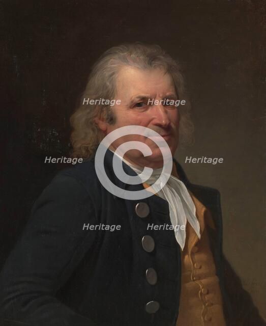 Portrait of an Elderly Man, about 1780. Creator: Robert Lefevre.