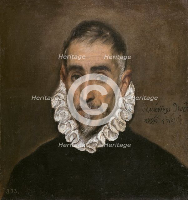 Portrait of an Elderly Man, between c1587 and c1600. Creator: El Greco.
