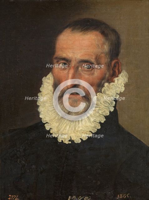 Portrait of an elderly Man, c1620. Creator: Luis Tristan de Escamilla.
