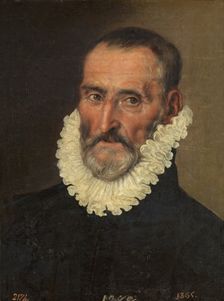 Portrait of an elderly Man, c1620. Creator: Luis Tristan de Escamilla