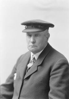 Portrait of an elderly man in a uniform, (Isle of Wight?), c1935. Creator: Kirk & Sons of Cowes