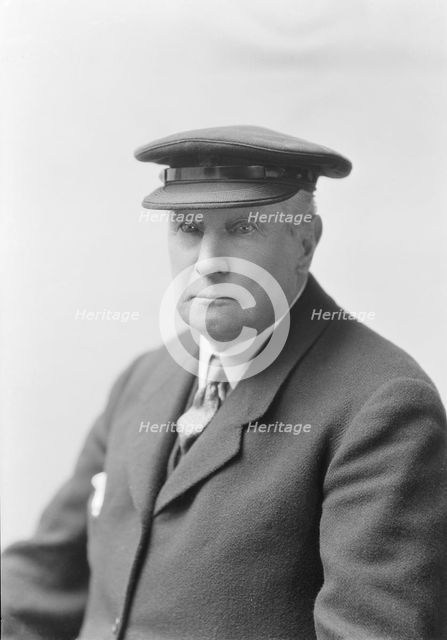 Portrait of an elderly man in a uniform, (Isle of Wight?), c1935. Creator: Kirk & Sons of Cowes.