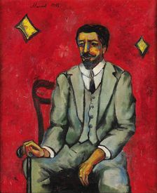 Portrait of an elegant man , 1915. Creator: Mashkov, Ilya Ivanovich (1881-1944)
