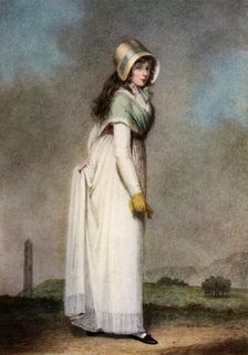 Portrait of an Irish Girl late 18th-early 19th century, (1910). Artist: Adam Buck