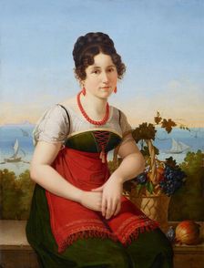Portrait of an Italian woman, 1818