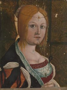 Portrait of an Italian Woman. Creator: Unknown