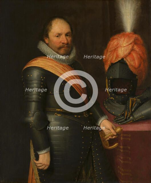 Portrait of an Officer, 1612. Creator: Jan Anthonisz van Ravesteyn.