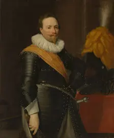 Portrait of an Officer, 1621. Creators: Jan Anthonisz van Ravesteyn, Workshop of Jan Antonisz van Ravesteyn