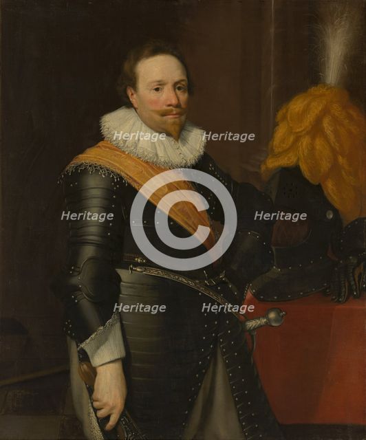 Portrait of an Officer, 1621. Creators: Jan Anthonisz van Ravesteyn, Workshop of Jan Antonisz van Ravesteyn.