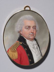 Portrait of an Officer, c. 1794. Creator: John I Smart (British, 1741-1811)