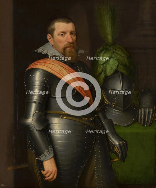 Portrait of an Officer, c1610s. Creator: Jan Anthonisz van Ravesteyn.