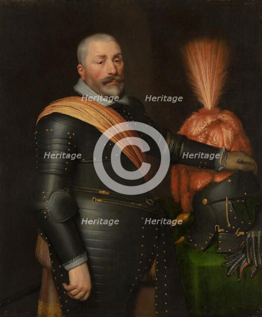 Portrait of an Officer, c1610s. Creator: Jan Anthonisz van Ravesteyn.