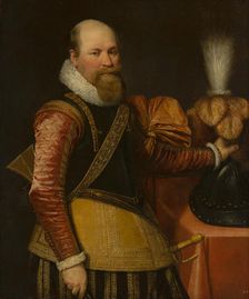 Portrait of an Officer, c1610s. Creator: Jan Anthonisz van Ravesteyn