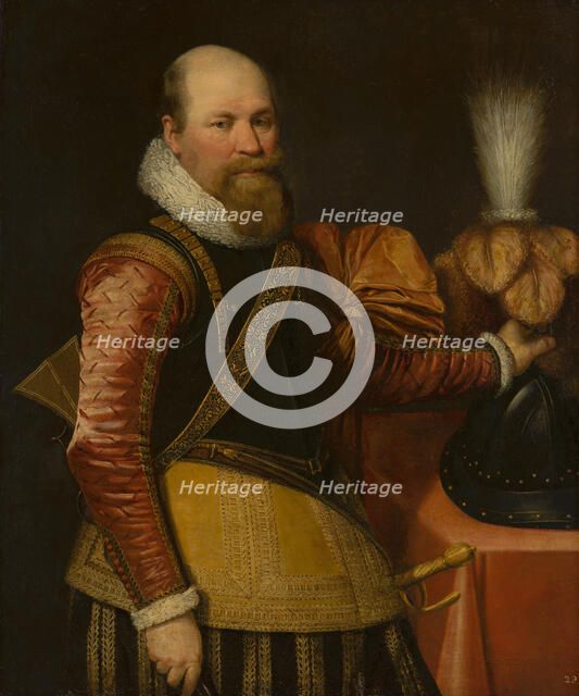 Portrait of an Officer, c1610s. Creator: Jan Anthonisz van Ravesteyn.