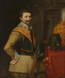 Portrait of an Officer, c1610s. Creator: Jan Anthonisz van Ravesteyn