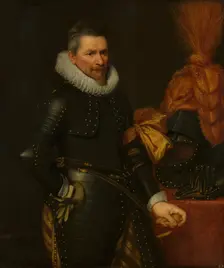 Portrait of an Officer, c1610s. Creator: Jan Anthonisz van Ravesteyn
