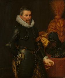 Portrait of an Officer, c1610s. Creator: Jan Anthonisz van Ravesteyn