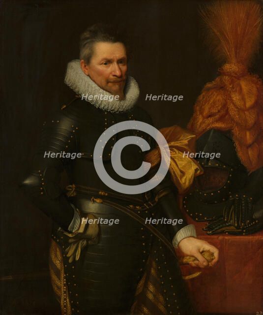 Portrait of an Officer, c1610s. Creator: Jan Anthonisz van Ravesteyn.
