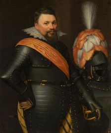 Portrait of an Officer, c1610s. Creator: Jan Anthonisz van Ravesteyn