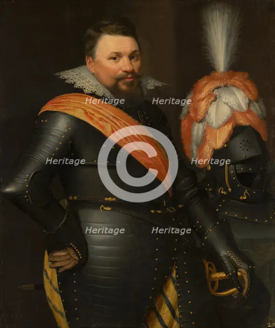 Portrait of an Officer, c1610s. Creator: Jan Anthonisz van Ravesteyn.