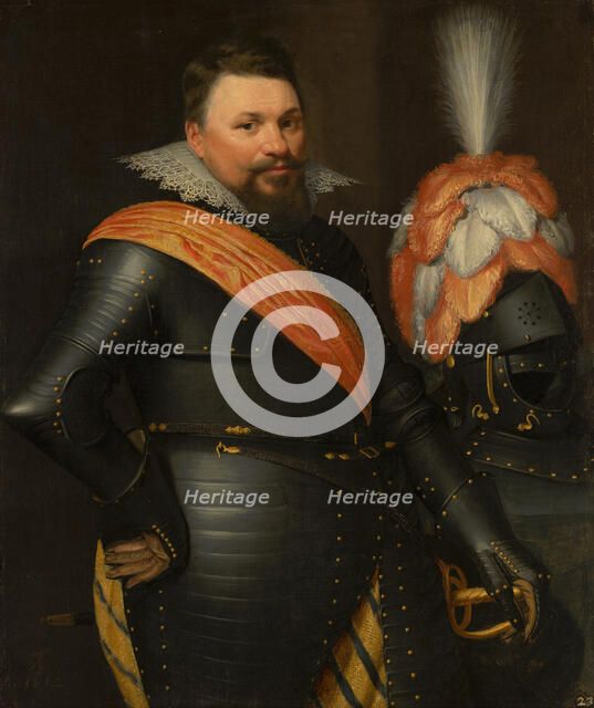 Portrait of an Officer, c1610s. Creator: Jan Anthonisz van Ravesteyn.