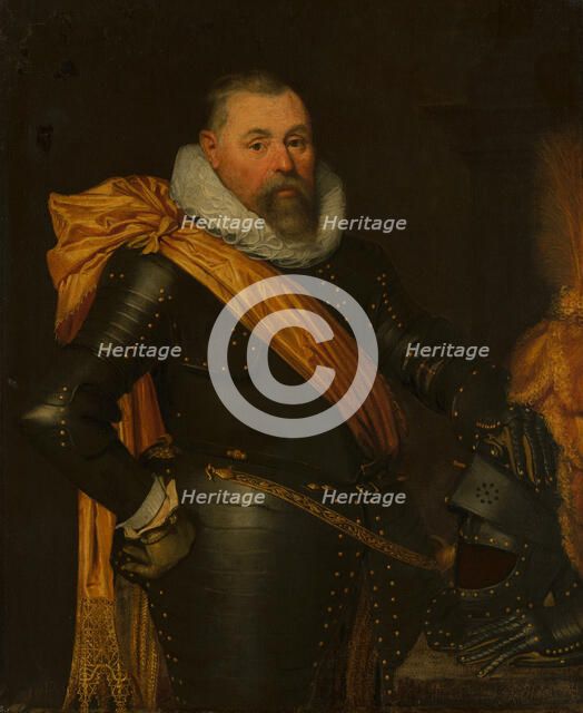 Portrait of an Officer, c1610s. Creator: Jan Anthonisz van Ravesteyn.